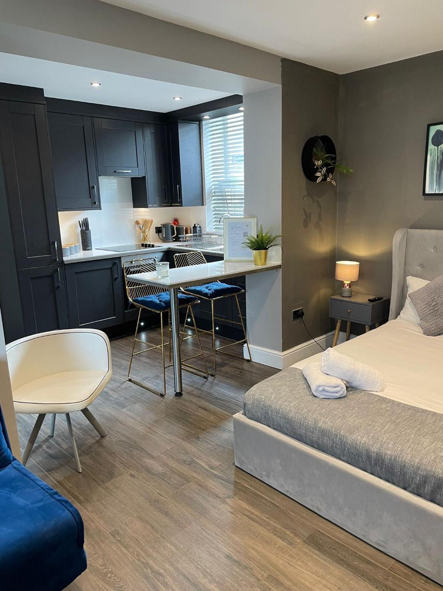 Peaceful & Stylish Brighton Studio Apartment 외부 사진